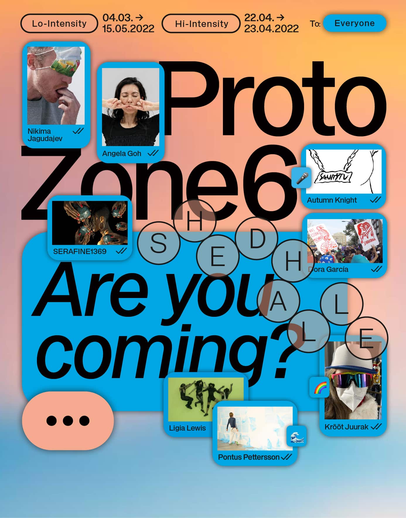 Shedhalle – Protozone6: Are you coming?